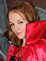 Hot vampire photo shooting with cute teen girl Heidi before Halloween - 1