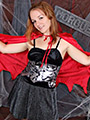 Hot vampire photo shooting with cute teen girl Heidi before Halloween - 3